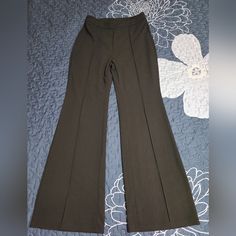 Shein Sxy High Waist Seam Front Flare Leg Pants. Black. Size Large 8/10 Nice Material Never Worn, Just Wasn't My Style. Trying To Get Some Of My Money Back. Cheap Bottoms For Fall With Standard Cut Leg, Floral Palazzo Pants, Black Flare Jeans, Pleather Pants, White Halter Top, High Waisted Flare Jeans, Flared Leggings, Shein Pants, Black Flare