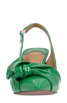 A glossy finish highlights a pointy-toe pump fixed with an adjustable slingback strap and built with memory foam cushioning for extra support. 2 3/4" heel Adjustable slingback strap with buckle closure Memory foam cushioning Synthetic upper, lining and sole Imported Patent Leather Slingback Pumps With 4-inch Heel, Green Slingback Pumps With Ankle Strap, Green Slingback Pumps With Padded Heel, Green Slingback Pumps For Evening, Patent Leather Slingback Pumps With Heel Strap, Green Slingback Pumps With Sculpted Heel And Ankle Strap, Formal Green Slingback Pumps With Padded Heel, Green Ankle Strap Slingback Pumps For Formal Events, Green Ankle Strap Slingback Pumps For Formal Occasions