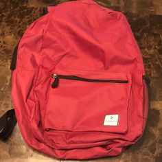 New With Tags Maroon Backpack. Never Used. Perfect Condition 17inches. Great For A Back To School Backpack. Red Student Bag With Adjustable Strap, Red Backpack For Students, Back To School, Red Backpack For Travel And Back To School, Red Travel Backpack For Back To School, Red Travel Backpack, Red Student Backpack For Back To School, Red Backpack With Adjustable Strap For Back To School, Red Softback Backpack With Adjustable Strap, Red School Backpack Softback