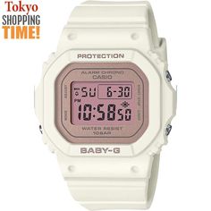 Tokyo Shopping Time eBay Listing Template MENU Front Store Our Feedback Newsletter Contact Us Front Store Our Feedback Newsletter Contact Us CATEGORIES Casio G-Shock Casio Pro trek Casio Oceanus Casio Wave Ceptor Casio Lineage Casio Edifice Casio Baby-G Seiko Watches Citizen Watches Orient Watches Other Watches Binoculars Audio - Video Music PC & Accessories Fountain Pen Japan Consumer Camera Products Others ITEM DESCRIPTION Casio Baby-G BGD-565SC-4JF Chronograph Digital Quartz Women Watch Flower Color Brand New with Original Box. WATCH MAIN FEATURES   Alarm World Time Stopwatch 1/100 second Led Light WATCH SPECIFICATIONS Brand  Casio Model Number  BGD-565SC-4JF Manual Number  3489 Case Material  Resin Band Material  Resin Glass Material  Inorganic Display Type  Digital Movement  Quartz Ca Digital Watches Women, Casio Oceanus, Casio Edifice, Wrist Accessories, Flower Watch, G Shock Watches, Baby G, Casio G Shock, Water Lighting