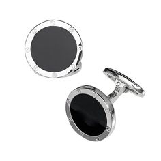 Up Style Hardware These Gemstone with Etch Detail Sterling Silver Cufflinks feature a screw-detail setting with your choice of classic color gemstone. They are great for black tie and just as great for everyday suited-up styles. A little edge for the hero. Handmade with 925 sterling silver Includes an anti-tarnish rhodium finish that makes for lasting wear Packaged in a black wood lacquered box, perfect for gifting, storage, and display use Designer Cufflinks, Watch Cufflinks, Silver Cleaner, Sterling Silver Cufflinks, Silver Cufflinks, Pearl Gemstone, Round Design, Black Wood, Up Styles