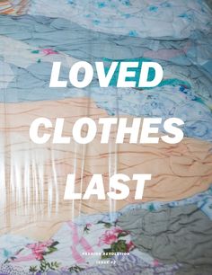 the cover of loved clothes last, with an image of a bed and pillows on it