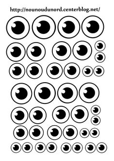 an image of some circles that are black and white