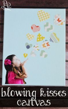 Diy Gifts For Mothers, Blowing Kisses, Gifts For Grandma, Simple Craft