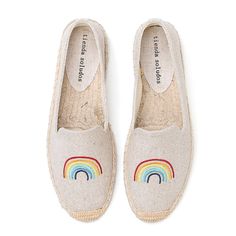 Item Type: Espadrilles Gender: Women Material: Canvas, Cotton Quantity: 2 Print: Embroidery Color: Multicolored Package Includes: 1 x Set Size Info: US Size EU Size Length (cm / inch) 3.5 34 22 / 8.66 4 35 22.5 / 8.86 5 36 23 / 9.06 6 37 23.5 / 9.25 7 38 24 / 9.45 8 39 24.5 / 9.65 9 40 25 / 9.84 10 41 25.5 / 10.04 11 42 26 / 10.24 Casual Embroidered Espadrilles For Spring, Spring Summer Flat Espadrilles, Flat Espadrilles For Spring And Summer, Spring Embroidered Round Toe Espadrilles, Spring Embroidered Slip-on Espadrilles, Embroidered Slip-on Espadrilles For Spring, Comfortable Flat Espadrilles For Spring, Summer Embroidered Espadrilles With Round Toe, Beige Casual Espadrilles For Spring