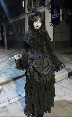 Wanna Recreate, Kei Visual, Trad Goth, Estilo Hippy, Oc Inspo, Bad Behavior, Victorian Goth, Goth Dress