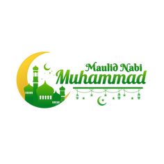 the logo for maulid nabi muhamad