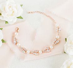 Pearl Bridal Bracelet, Crystal Wedding Bracelet, Gold Floral Pearl Bracelet, Pearl Wedding Jewelry, Bracelet for Bride, Silver, Dahlia - Etsy Adjustable Rose Gold Pearl Bracelet For Wedding, Dainty Pearl Bracelets For Wedding, Adjustable Rose Gold Beaded Bracelet For Wedding, Elegant Rose Gold Pearl Bracelet For Wedding, Dainty Rose Gold Beaded Bracelets For Wedding, Dainty Rose Gold Pearl Bracelet For Wedding, Wedding Pearl Bracelets In Rose Gold, Rose Gold Crystal Bracelet For Wedding, Rose Gold Pearl Bracelets For Wedding