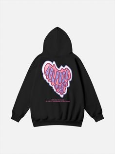 Featuring a vibrant and playful pink heart print, this hoodie is perfect for expressing your love for fashion and comfort. Pre-order now to secure your own piece of love and style! Material: 65% Cotton 35% Polyester. Clothing details: Print. SIZE GUIDE Comfy Grunge, Summer Chic Outfit, Pastel Goth Aesthetic, Pink Heart Print, Slim Fit Skirts, Top Streetwear Brands, Aelfric Eden, Stylish Hoodies, Trendy Hoodies