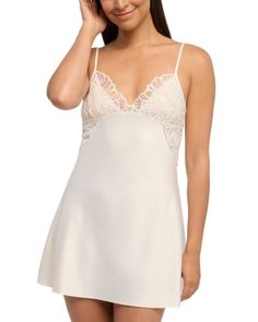 Rya Collection Milos Lace Trim Chemise Chic Wedding Night Camisole, Elegant Summer Night Chemise, Elegant Summer Chemise For Wedding Night, Elegant Night Chemise In Camisole Style, Elegant Nighttime Camisole Chemise, Elegant Delicate Lace Chemise Camisole, Elegant Lace Chemise Camisole, Elegant Lace Camisole Chemise, Elegant White Camisole Dress