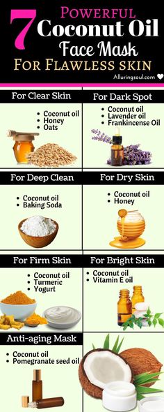 powerful coconut oil face mask for flawless skin Coconut Oil Face, Obličejové Masky, Health Coconut Oil, Coconut Oil Face Mask, Coconut Oil For Face, Coconut Oil Uses, Homemade Face Masks, Homemade Face, Diy Skin