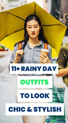 Look chic and classy even when it’s pouring with these 11+ rainy day outfits! From sleek to sophisticated, find the perfect ensemble to keep you looking great. Explore the ideas now or save this pin for when you need a rainy day style boost! 

#whattowearinrainyday #stylishclothesforrainyday #outfitsforrainyday Rainy Day Style