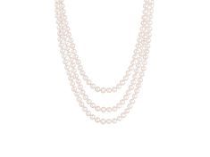 7-8mm White Cultured Freshwater Pearl endless Necklace. Measures approximately 100" Length and  0.25" wide. Elegant Pearl White Necklace With 8mm Beads, Elegant Formal Necklace With 8mm Beads, Elegant 8mm Beads Jewelry For Formal Occasions, Elegant Formal Necklaces With 8mm Beads, Elegant Wedding Necklace With 8mm Beads, Elegant Wedding Necklaces With 8mm Beads, Fresh Water, Freshwater Pearls, White