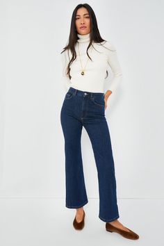 Founded in 2018, Jeanerica is a European fashion house that makes contemporary premium denim that’s constructed to last using sustainable fabrics. The brand’s range features essential styles in perfect fits that possess simplicity, modesty, expression, and seduction to indulge your everyday denim needs. The Blue 2 Week Modern Dark Wash Mid-rise Flare Jeans, Modern Cropped Leg Denim Blue Flare Jeans, Modern Cropped Leg Flare Jeans In Dark Wash, Modern Cropped Leg Dark Wash Flare Jeans, Classic Cropped Jeans In Denim Blue For Fall, Modern Mid-rise Flare Jeans In Denim Blue, Modern Mid-rise Denim Blue Flare Jeans, Modern Relaxed Fit Dark Wash Flare Jeans, Modern Dark Wash Relaxed Fit Flare Jeans