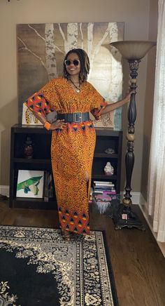 "You're sure to look fab in this African maxi dress made from authentic African wax print. Our summer dress has 2 seam pockets, wear it with or without a belt. Made to order, with drawstrings, or elastic or none. (Please include your preference in a note at checkout. To purchase, select a fabric, size and include your bust, waist, and hip measurements at checkout. MEASUREMENT GUIDE: US \"2\" /UK \"6\" XXS Bust:31 Hips: 34 US \"4\"/ UK \"8\" XS - Bust:32 Hips: 36 US \"6\"/ UK \"10\" S - Bust:34 H African Maxi Dress, Dresses Ankara, African Shop, African Prom Dresses, African Maxi Dresses, Dress African, Womens Wedding Dresses, Chandler Az, African Print Dress