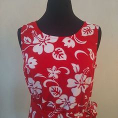 100% CottonmeasuresMachine washableMade in HawaiiBe sure to check out my other listings for more dresses Red Cotton Sleeveless Vacation Dress, Red Sleeveless Cotton Sundress, Red Fitted Sleeveless Cotton Dress, Fitted Red Sleeveless Cotton Dress, Red Floral Print Fitted Sleeveless Dress, Red Fitted Sleeveless Dress With Floral Print, Fitted Red Floral Sleeveless Dress, Red Lined Sleeveless Summer Dress, Sleeveless Hibiscus Print Spring Dress