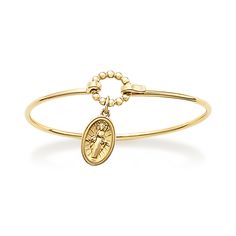 The Virgin Mary Hook-On Bracelet blends past and present into a contemporary statement of grace. Standing in a traditional pose of reverence with a starburst behind her, the image of Mary is reminiscent of a treasured family heirloom. The ten beads crafte Mary Prayers, Decades Of The Rosary, Hail Mary Prayer, Images Of Mary, The Virgin Mary, James Avery, Family Heirloom, The Loop, Virgin Mary