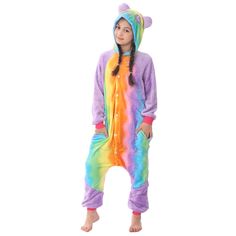 PRICES MAY VARY. Soft Material: Made with warm fleece, our onesie are comfortable to wear and of good quality. Perfect for those cold winter months! Eye-Catching Design: Our animal onesies feature adorable hood designs with eyes, teeth, and nose for full effect.Your child will love our eye-catching and fun unicorn onesie costume. It's perfect for Halloween, cosplay, or just everyday play!Let your child's imagination run wild with our animal onesie costume! Versatile Use: Our onesies are perfect Onesie Women, Onesie Unicorn, Unicorn Pajamas, Womens Onesie, Easter Onesie, Unicorn Onesie, Pyjamas Party, Baby Costumes Girl, Onesie Costumes