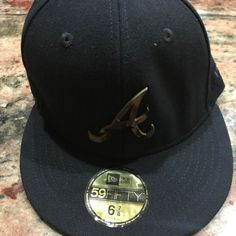 Baseball Cap Cus Camo Capped Atl 6 7/8 11852204. Condition Is New. Shipped With Usps Parcel Select Ground. La Dodgers Baseball, Black Baseball Hat, Vintage Shirt Dress, New Era 39thirty, Straw Cowboy Hat, New Era Hat, Vintage Trucker Hats, New Era Fitted, Black Snapback