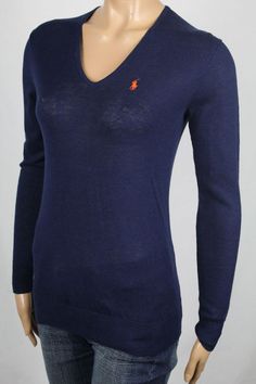 Ralph Lauren Navy Blue V-Neck Boyfriend Fit Linen Sweater Nwt Ralph Lauren Fitted V-neck Top, Navy V-neck Tops For Fall, Blue V-neck Sweater, Blue Ralph Lauren Winter Sweater, Ralph Lauren Blue Winter Tops, Ralph Lauren Blue Winter Sweater, Ralph Lauren Casual V-neck Top, Ralph Lauren V-neck Casual Top, Casual Ralph Lauren V-neck Sweater