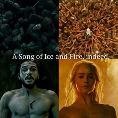 game of thrones and the song of ice and fire, including an image of a man surrounded by people