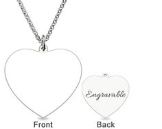 The Engravable Heart Photo Necklace Memorial Gift Crochet Blanket Sizes, Pet Jewelry, Picture Necklace, Heart Photo, Heart Shaped Necklace, Photo Necklace, Photo Pendant, Photo Engraving, Daughter Quotes