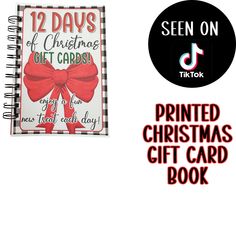 the 12 days of christmas gift cards giveaway is now on sale for $ 10