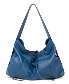 <p>The Liza Leather Hobo is the latest must have back from the T Tahari handbag collection. Shoulder bags are all the rage and with our amazing design detail this bag can be worn for years to come.</p>

<ul class="">
 	<li>Large sized bag 14"X 10"X 5"</li>
 	<li>Hidden Magnetic snap closure</li>
 	<li>1 Back Wall Zip Pocket</li>
 	<li>Gunmetal Hardware</li>
 	<li>Handle Drop 10''</li>
 	<li& Elegant Hobo Bucket Bag For On-the-go, Daily Use Satchel Hobo Bag With Handle Drop, Top Handle Hobo Bag For Everyday Use, Hobo Bag With Top Handle For Everyday Use, Elegant Hobo Bag For On-the-go, Travel Hobo Shoulder Bag With Handle Drop, Elegant Hobo Satchel For Travel, Blue Leather Hobo Bag With Handle Drop, Everyday Use Hobo Shoulder Bag With Handle Drop