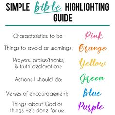 the bible's simple guide for kids to use in their writing and drawing skills