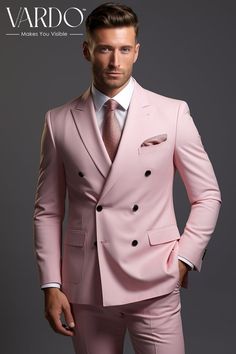 >>ORIGINAL ARTWORK AND CONTENT, PLEASE DO NOT COPY<< Men Suits, Suits For Man, Light Pink Double Breasted Suit piece Wedding Suit, Double Breasted, Formal Fashion Slim Fit Suit Elevate your style game with our impeccably tailored Light Pink Double Breasted Suit for men. This sophisticated suit is designed to make a lasting impression at weddings, proms, and other formal events. Crafted with precision and attention to detail, it exudes confidence and charm. 👔 Key Features: ✨ Double-breasted design for a timeless look ✨ Premium fabric for comfort and durability ✨ Slim-fit cut for a sharp silhouette ✨ Light pink hue for a modern twist on classic style ✨ Ideal for weddings, proms, and upscale gatherings Embrace the allure of this light pink suit, perfect for the fashion-forward man who seeks Pink Tailored Double Breasted Suit With Suit Collar, Tailored Pink Double Breasted Suit With Suit Collar, Tailored Double Breasted Pink Suit, Tailored Pink Double Breasted Suit, Tailored Pink Double Breasted Suit For Business, Tailored Pink Double Breasted Business Suit, Elegant Fitted Pink Double Breasted Suit, Bespoke Double Breasted Suit With Notch Lapel For Groom, Bespoke Double Breasted Suit For Wedding