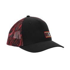 Embark on thrilling escapades with the Jurassic Park Ranger Water Resistant Adult Trucker Hat—a perfect blend of style and functionality. Crafted from water-resistant fabric and featuring a moisture-wicking sweatband, this hat is designed to accompany daring adventurers through every terrain. Made primarily from cotton, it ensures both comfort and durability. Black Uv Protection Hat For Hiking, Sporty Red Trucker Hat For Outdoor, Black Nylon Sports Hat, Waterproof Black Nylon Hats, Red Six-panel Trucker Hat For Outdoor, Jurassic Park Merchandise, Jurassic Park Logo, Park Ranger, Classic Logo