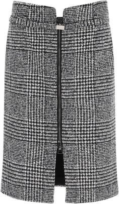 XAWLB TOM FORD WOOL SKIRT Japan Jeans, Houndstooth Skirt, Pencil Skirts, Houndstooth Pattern, Fall Skirts, Cotton Viscose, Wool Skirts, Prince Of Wales, Alpaca Wool