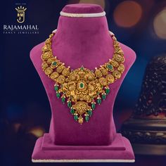 Make a statement with our exquisite Gold Necklace from Rajamahal Fancy Jewellers. Perfectly crafted for those who value tradition and luxury, this piece will add a golden touch to your special moments. ✨  📍 Visit Rajamahal Fancy Jewellers  #GoldNecklace #RajamahalFancyJewellers #LuxuryJewellery #JewelleryForHer #GoldenGlow #BridalJewellery #TimelessElegance #JewelleryAddict Bridal Jewelry Collection, Bridal Sets, Necklace Designs, Timeless Elegance, Bridal Jewelry, Gold Jewelry, Gold Necklace