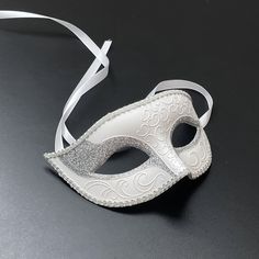 Black And White Masquerade Mask, Black And White Masquerade, Mask Ball Party, Mens Mask, White Masquerade Mask, White Masquerade, Silver Masquerade Mask, Masquerade Mask Women, Mask Ball