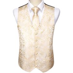 FEATURES Includes: Waistcoat, Necktie, Pocket Square and Cufflinks Material: 100% Handmade Silk Occasion: Wedding, Party, Business, Daily Look Gives your wardrobe an upscale look Free Worldwide Shipping Prom Vest, Bow Tie Pants, Formal Wedding Suit, Business Vest, Wedding Vest, Tuxedo Coat, Silk Vest, Mens Suit Vest, Plus Size Suits