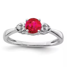 Ruby Band Ring, Red Ruby Ring, Diamond Red, Ruby Bands, Ruby Stone, Red Ruby, Red Stone, Ring Gemstone, Silver Pieces