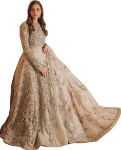 Bridal Lehenga Pakistani, Rose Gold Wedding Dress, Pakistani Bridal Lehenga, Tissue Fabric, Gold Lehenga, Pakistani Bridal Dress, Pakistani Wedding Dress, Lehenga Style, Bridal Lehenga Choli