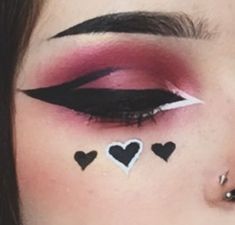 Asian Dark Makeup, Business Makeup, Dark Makeup Looks, Makeup Asian, Kawaii Makeup, Emo Makeup, Braut Make-up, Edgy Makeup, Dark Makeup