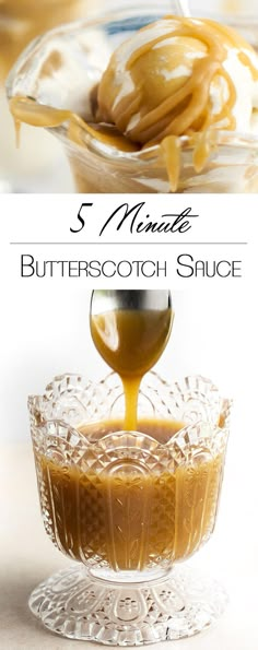 there are three different types of butterscotch sauce