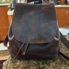 Reposhing This Item I Purchased. Love This Real Leather But The Backpack Purse Is Just Not For Me. Questions? Leave A Comment Below! Leather Company, Backpack Purse, Real Leather, Leather Bag, Bag Lady, Backpacks, Street Wear, Women Shopping, Leather