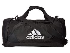 adidas Team Issue II Small Duffel (Black) Duffel Bags Hit the gym with all your gear in tow with the adidas Team Issue II Small Duffel. Travel-ready duffel with durable design. HYDROSHELL coating material keeps your gear dry. FreshPAK technology resists bacterial odors. Spacious main compartment with D-shaped closure. Internal security pocket. Ventilated compartments on the ends to stow shoes and clothing. Wrapped haul handles with additional haul hand #adidas #BagsandLuggage #Bag #Duffel #Black Black Duffel Bag, Hit The Gym, Bags Black, Duffel Bags, Duffel Bag, The Gym, Gym Bag, Lego, Gym