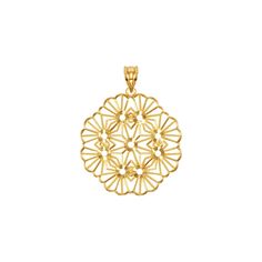 "14k solid gold diamond cut filigree pendant. measures approx 1 1/4\" by 1\"." Exquisite 14k Gold Jewelry With Intricate Design, 14k White Gold Jewelry With Large Pendant, 14k Yellow Gold Jewelry With Large Pendant, Fine Jewelry In 14k Gold With Intricate Design, Elegant Medallion Jewelry With Large Pendant, Elegant Large Medallion Pendant Jewelry, White Gold Pendant Jewelry With Intricate Design, Formal Jewelry With Intricate Round Pendant, Elegant 14k Gold Jewelry With Intricate Design