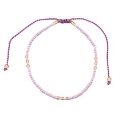 Get ready to dive into a world of purple paradise with our fabulous Purple Beaded String Bracelets, straight from the heart of Bali's artisanal scene! Handcrafted with passion and flair, each bracelet is a burst of color and creativity, designed to make you stand out in style. Choose from a dazzling array of purple hues and styles, from lilac purple to bright indigo—there's something for every taste and mood. Mix and match to create your own unique stack or share the love with your friends by gifting them as friendship bracelets! Our adjustable design ensures a comfortable fit for everyone, so you can dance, play, and live your best life with ease. Whether you're stacking them up or rocking them solo, these vibrant accessories are sure to turn heads and spark conversations wherever you go. Resizable Heishi Beads Friendship Bracelets, Spiritual Beaded Bracelets With Sliding Knot For Beach, Festival Hand-strung Friendship Bracelets With Round Beads, Festival Friendship Bracelets With Hand-strung Beads, Heishi Beads Jewelry With Sliding Knot As Gift, Adjustable Beaded Friendship Bracelets With Heishi Beads, Heishi Beads Bracelet With Sliding Knot, Adjustable Beaded Spiritual Friendship Bracelets, Adjustable Beaded Spiritual Friendship Bracelet