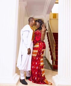 Kente lookbook Series Bridal Styles, Fashion Traditional, Autumn Bride, Lace Dress Styles