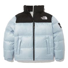 THE NORTH FACE NOVELTY Nuptse Jacket SKY BLUE NJ1DN50M   -  KICKSCREW Blue Hooded Puffer Jacket For Hiking, Blue Functional Puffer Jacket For Outdoor, Functional Blue Puffer Jacket For Outdoor, Blue Functional Puffer Jacket For Outdoor Activities, Blue Long Sleeve Puffer Jacket For Hiking, Blue Outerwear For Ski Season Outdoor Activities, Blue Outerwear For Ski Season And Outdoor Activities, Blue Sporty Puffer Jacket For Outdoor Activities, Blue Ski Outerwear With Pockets