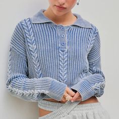 Please See Photo For Description Cider Tops, Chunky Cable Knit, Knit Long Sleeve, Long Sleeve Knit Tops, Cider, Long Sleeve Top, Cable Knit, See Photo, Long Sleeve Tops