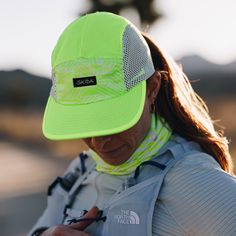 Our Hi-Vis design, Neon Waves, is printed with fluorescent ink and provides enhanced visibility for low light conditions. Bike Fender, Snowboard Shop, Fleece Hats, Running Headbands, Running Cap, Downhill Skiing, Cashmere Hat, Vi Design, Running Hats