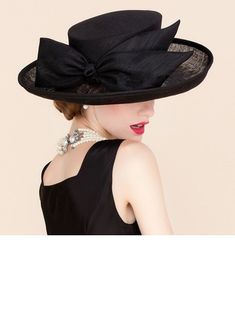 JJ's House Hats Dress Hats Derby Hats Bowknot Women's Wedding Kentucky Derby Fancy Wide Brim Sinamay 58 Church Hats Hats. #JJ's House #Hats #DressHats #DerbyHats #Bowknot #Women's #Wedding #KentuckyDerby #Fancy #WideBrim #Sinamay #58 #ChurchHats #Hats Topi Vintage, Stylish Womens Hats, Classy Hats, Dressy Hats, Autumn Dresses, Bowknot Dress, Beautiful Glasses, Ladies Hats, Occasion Hats