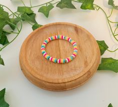 This bracelet is very colorful and vibrant. It reminds me of a hot summer day at the beach or anywhere you wanna be in the summer time!☀️☀️☀️ Multicolor Beaded Bracelets For Beach Season Gift, Summer Multicolor Jewelry For Gift, Multicolor Beach Bracelets For Summer, Multicolor Bracelets For Beach In Summer, Multicolor Beach Season Friendship Bracelets, Summer Beach Party Bracelets, Beachy Multicolor Friendship Bracelets For Summer, Multicolor Bracelets For Summer Beach, Multicolor Adjustable Beachy Bracelets