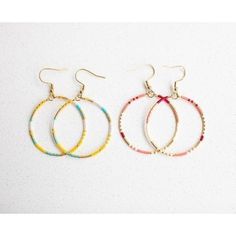 Listing Includes 1 Of Each Color! Adorable Summer Earrings With Fun Colors Of Red/Pink/Gold And Yellow/Blue/Gold Hypoallergenic 18k Gold Pvd On Stainless Steel Hooks (Water-Friendly & Hypoallergenic) Measures 1.5 Inches Across. New In Package. Bundle Items In My Shop To Save On Shipping! Tags Gift For Sister Gift For Girlfriend Wife Gift For Mother Bridesmaid Gift Birthstone Vacation Jewelry Resort Wear Versatile Necklace Whimsical Jewelry Elegant Handcrafted Statement Piece Gorjana Anthropologi Gold Beaded Small Hoop Earrings For Summer, Colorful Hoop Earrings For Summer, Summer Hoop Earrings With Tiny Beads, Colorful Beaded Hoop Earrings For Everyday Summer, Yellow Small Hoop Jewelry For Everyday, Summer Tiny Beads Small Hoop Earrings, Gold Hoop Earrings With Tiny Beads For Summer, Everyday Small Hoop Yellow Jewelry, Colorful Hoop Summer Earrings